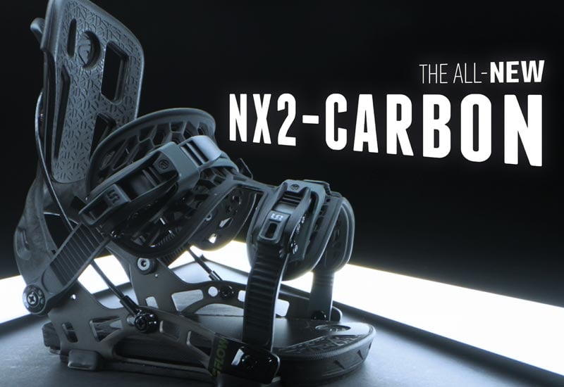 Men's NX2 Carbon Fusion Snowboard Binding 2024 | Flow Bindings
